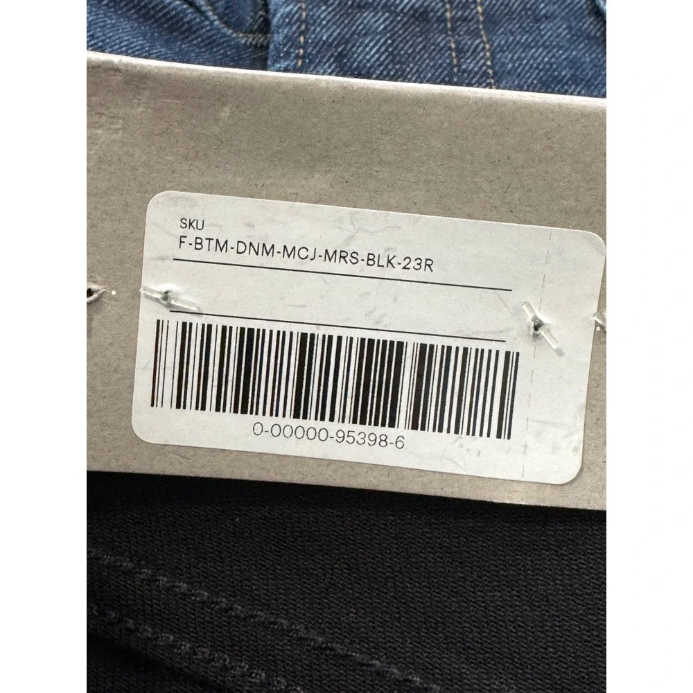 Everlane The Mid-Rise Skinny Stretch Jeans Black Organic Cotton‎ 23 Regular NEW